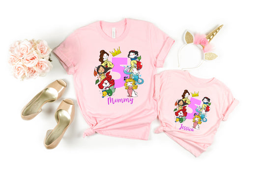 Birthday Princess Squad Cute Shirt