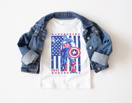 Vintage Captain America Marvel Shirt