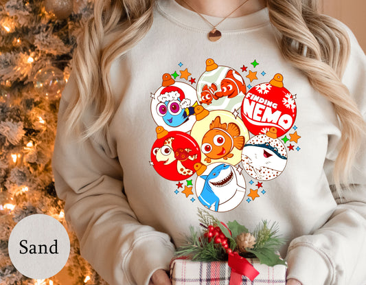 Festive Finding Nemo Christmas Sweatshirt