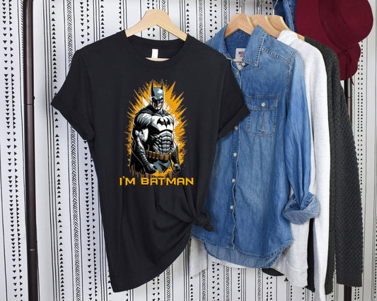 I am Batman Cute Fan T-Shirt, DC Comics Shirts