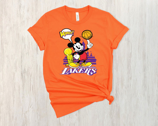 Mickey Mouse LA Lakers Champions Shirt