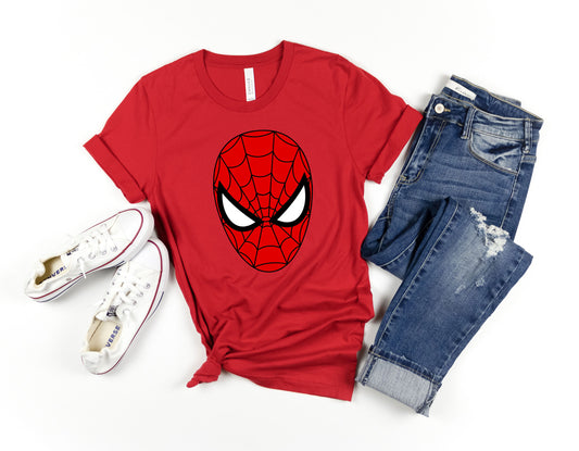 Spider-man Face Marvel Shirt