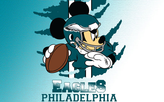 Mickey Mouse football star