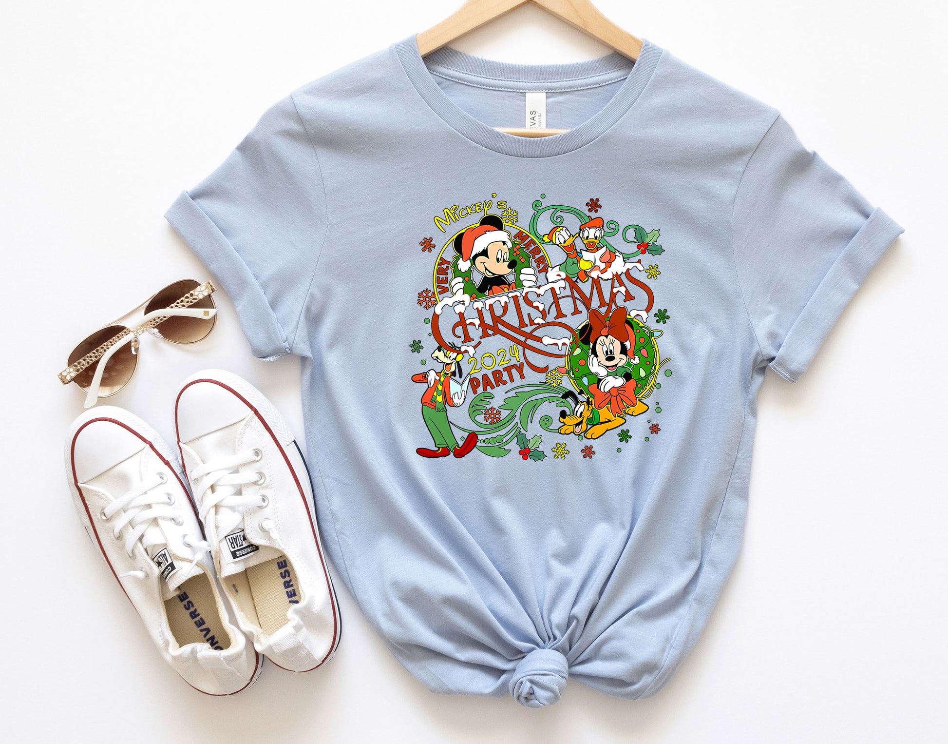 2024 Mickey's Christmas Party Family Shirts