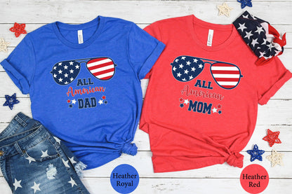 All American Patriotic Matching Shirts