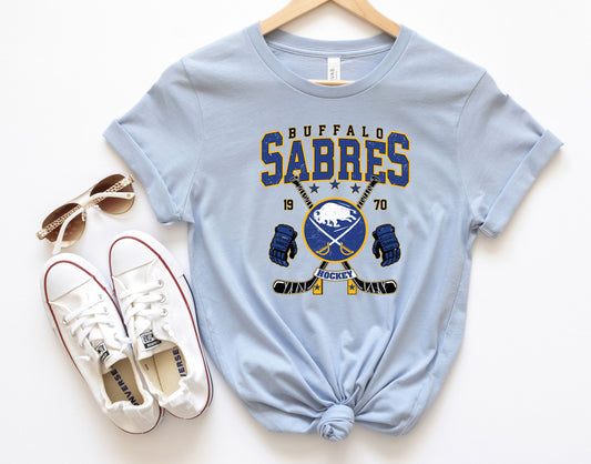 Vintage Buffalo Sabres Big Logo American Hockey Shirt