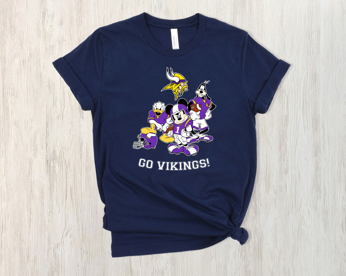 Minnesota Vikings Disney football Shirt, Mickey Sport T-shirt