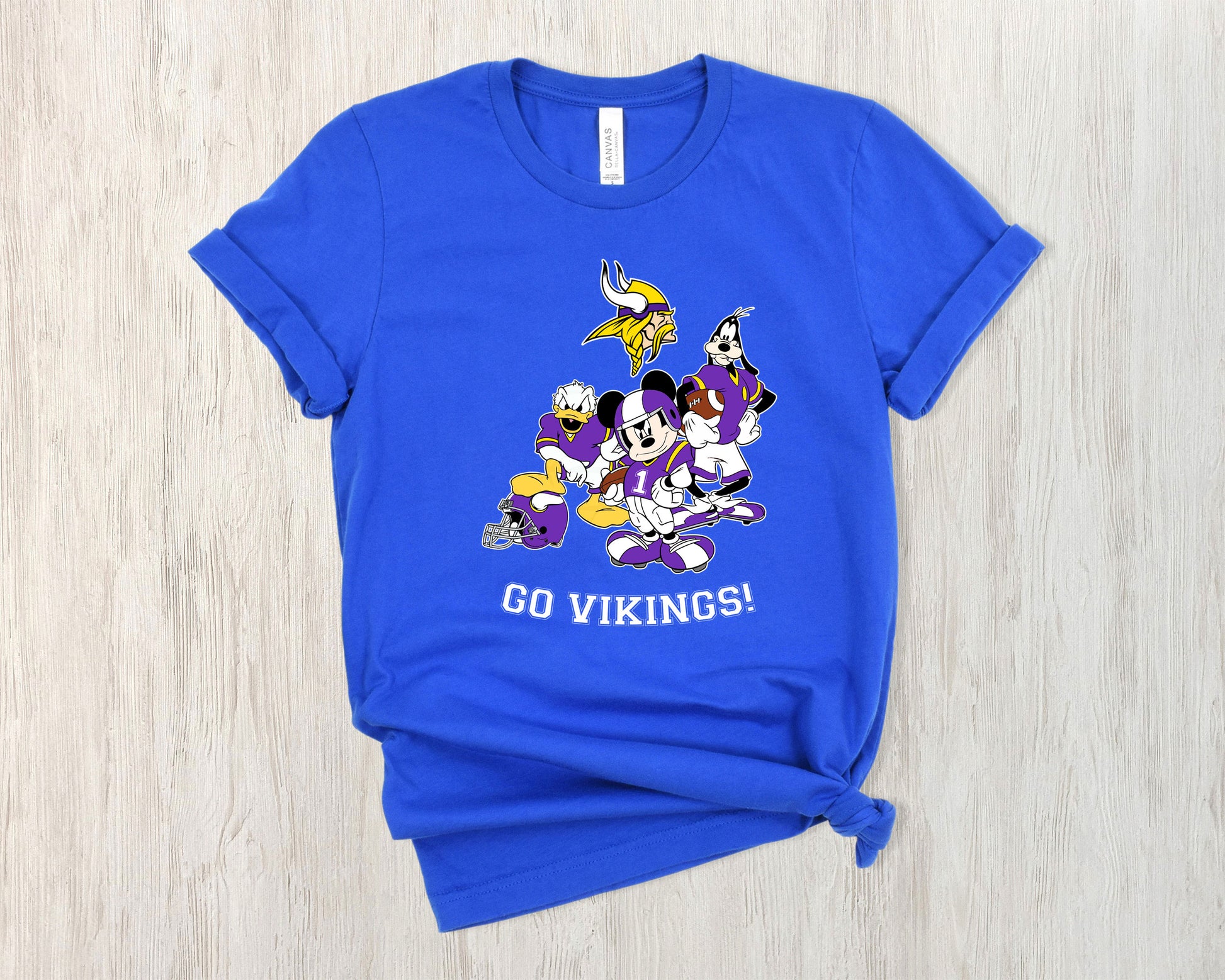 Minnesota Vikings Disney football Shirt, Mickey Sport T-shirt