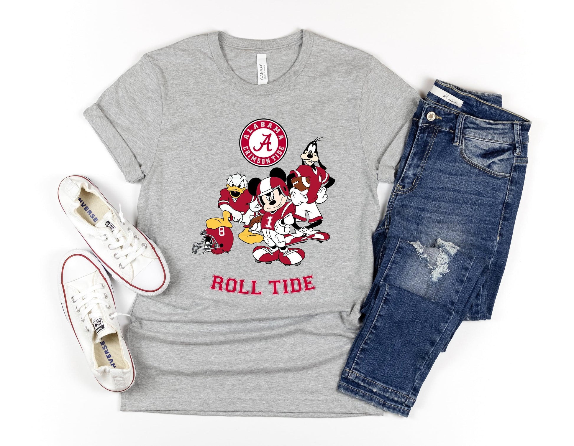 Alabama Crimson Tide Disney football Shirt