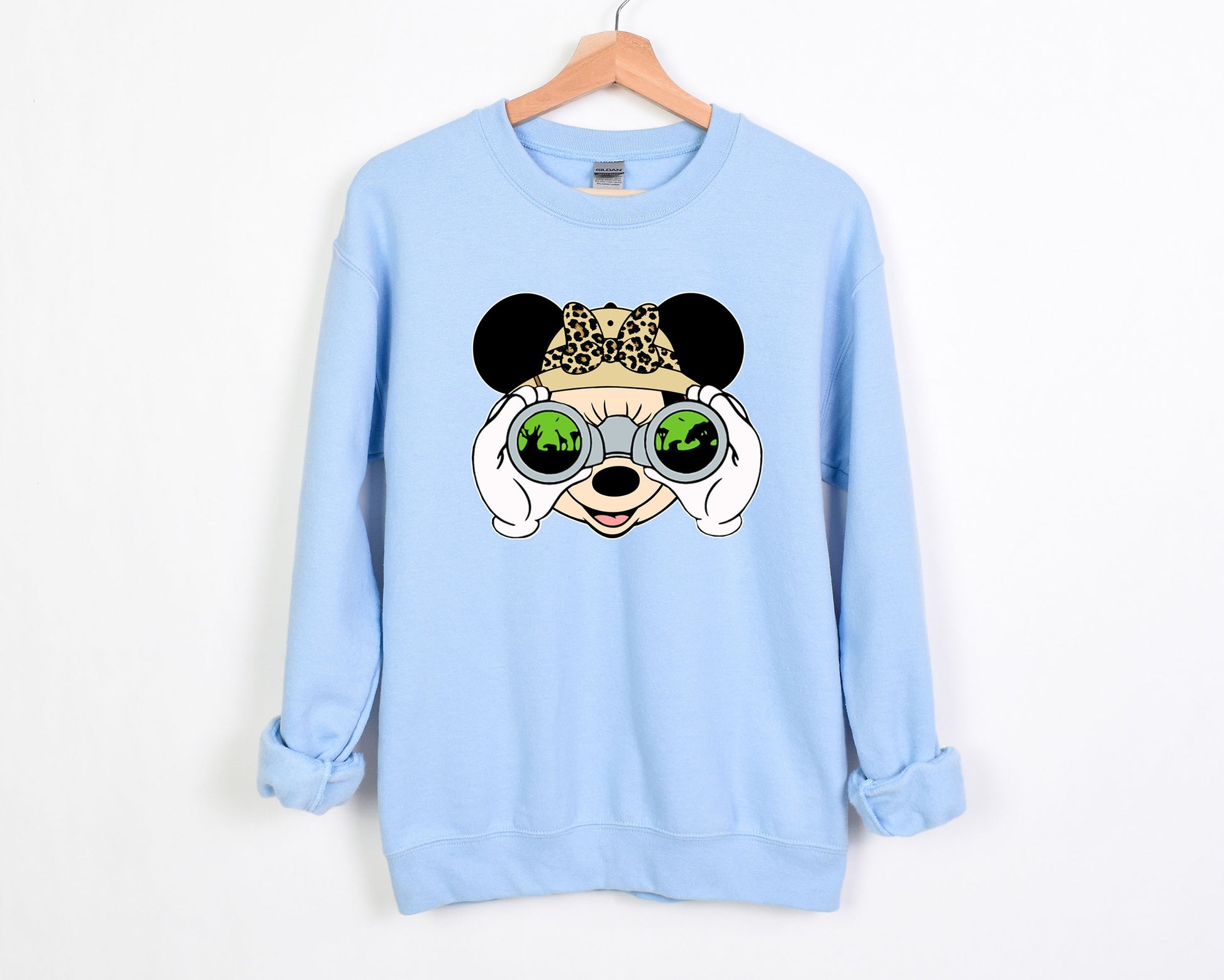 Disney Wild Trip Mickey Minnie Sweatshirt