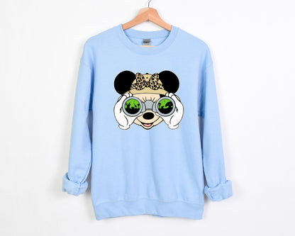 Disney Wild Trip Mickey Minnie Sweatshirt