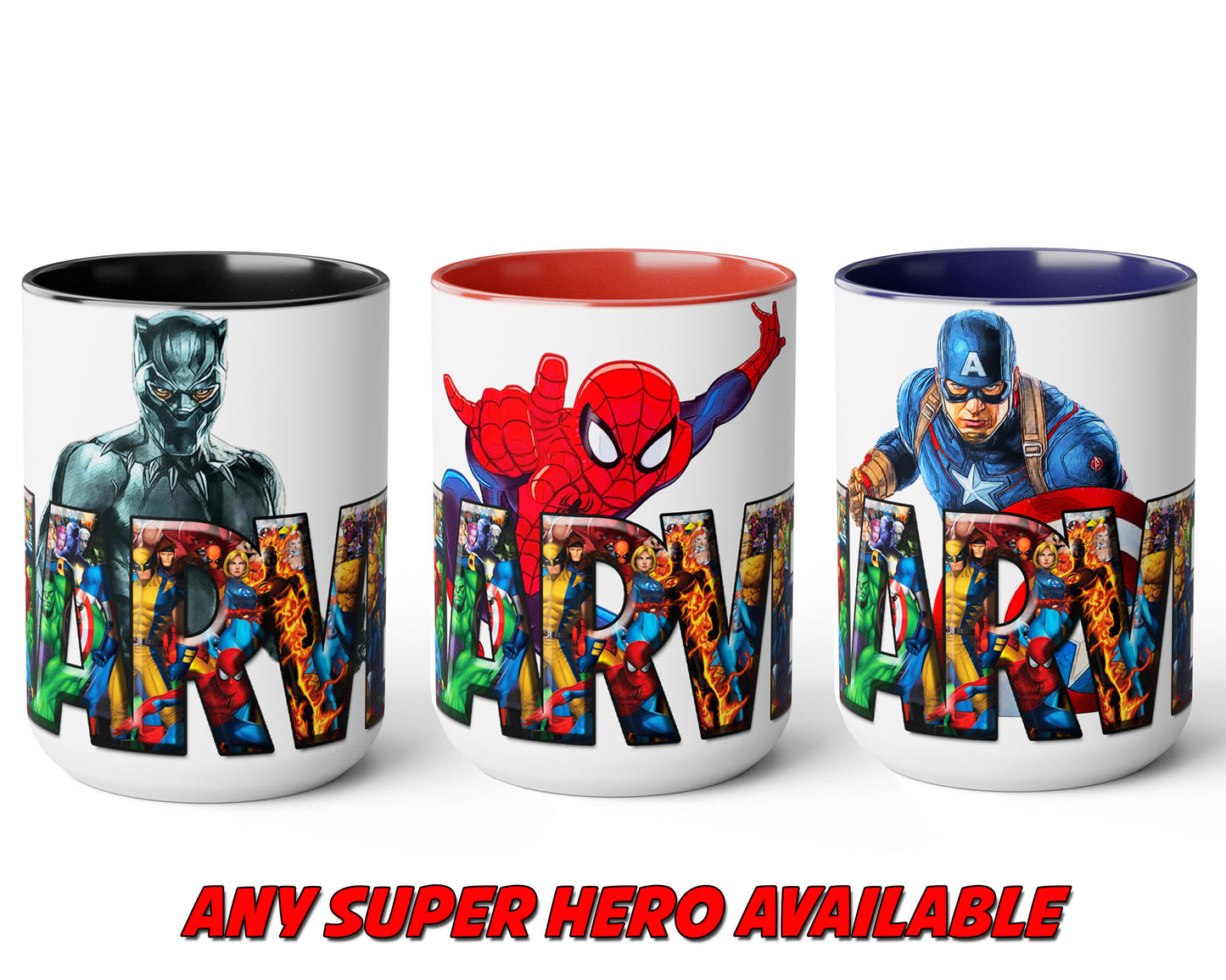 Superhero Coffee & Tea Mugs