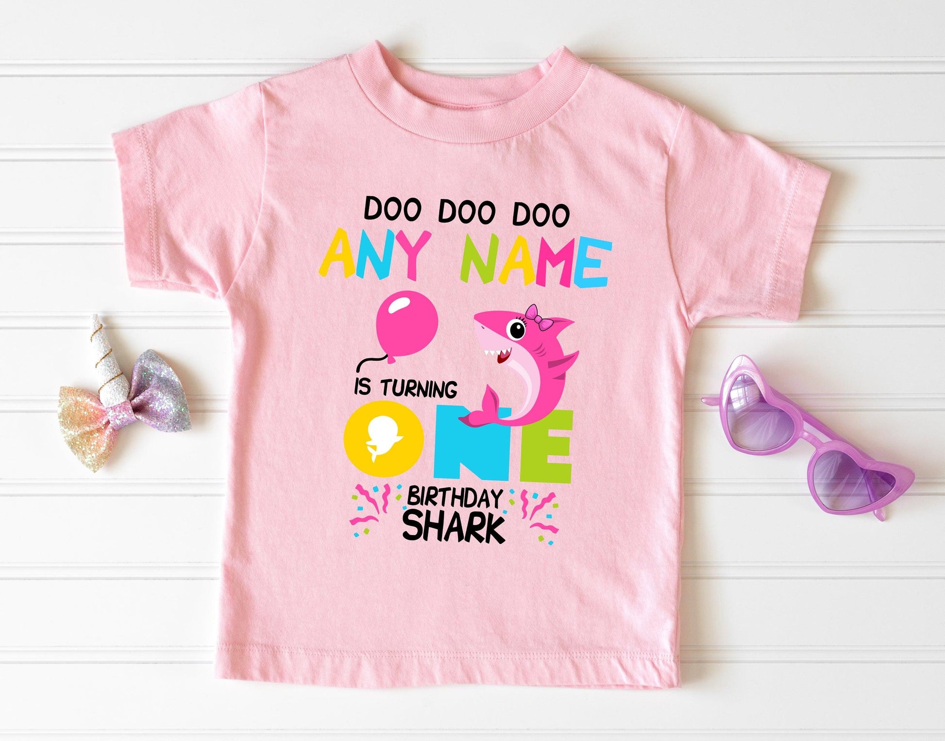 Custom Baby Shark Birthday Matching Shirts