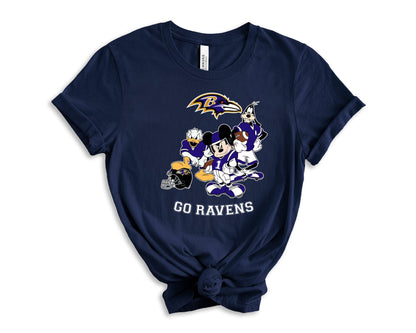 Baltimore Ravens Disney football Shirt