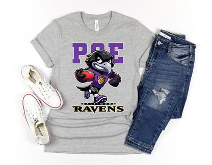 Baltimore Ravens Big Logo American football Shirt, Sport T-shirt