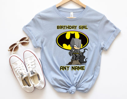 Custom Batman Birthday Shirt