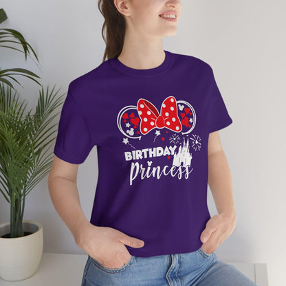 Camisas a juego familiares inspiradas en Disney del escuadrón de cumpleaños