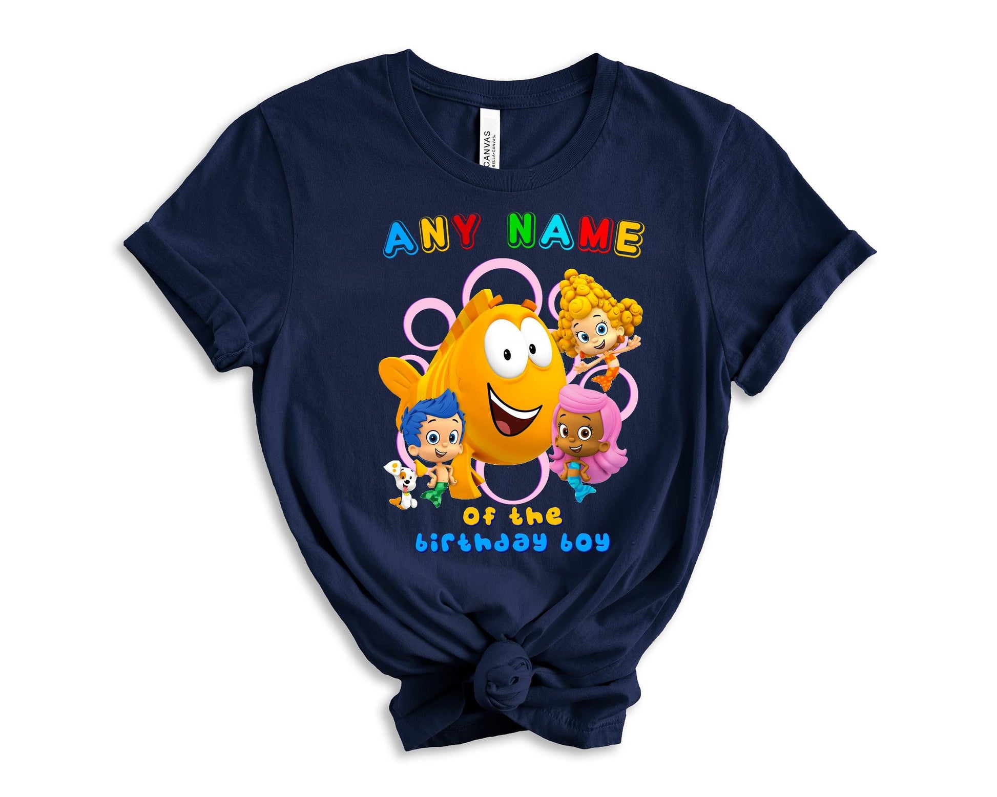 Bubble Guppies Birthday Family Matching Shirts