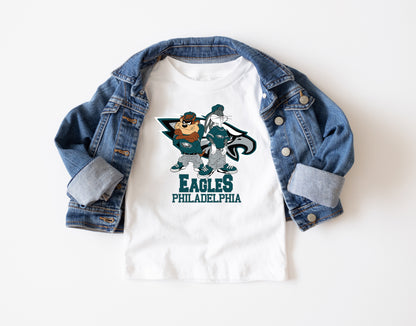 Philadelphia Eagles Looney Tunes football Shirt