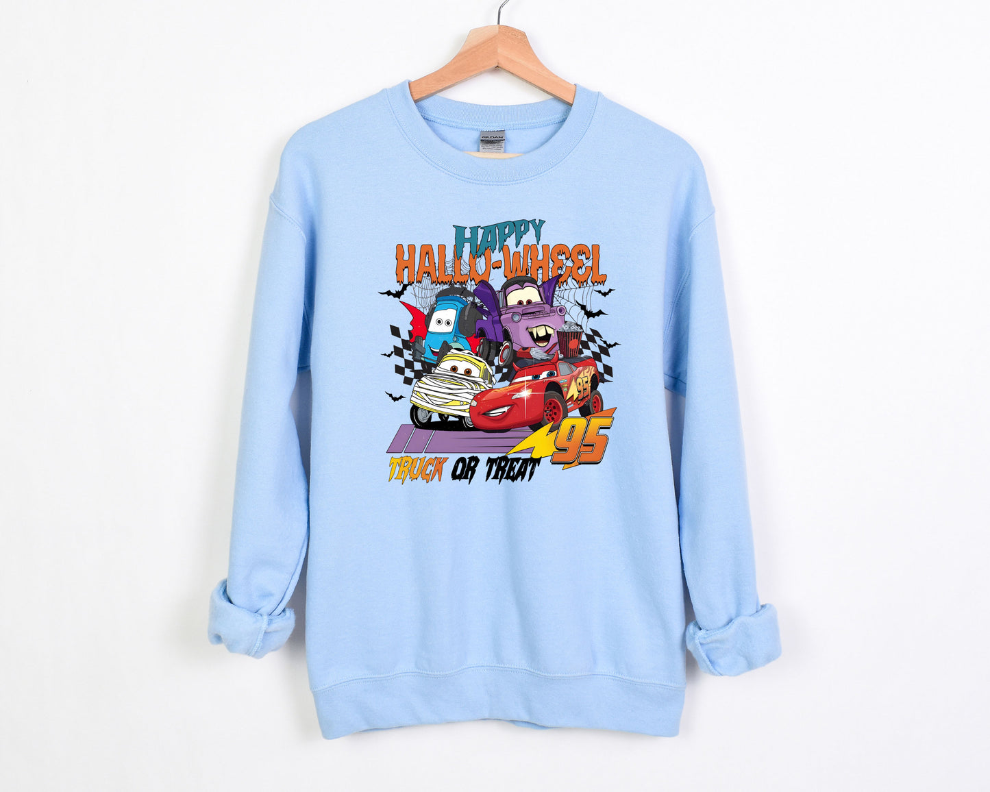 Disney Cars-Inspired Halloween Sweatshirt