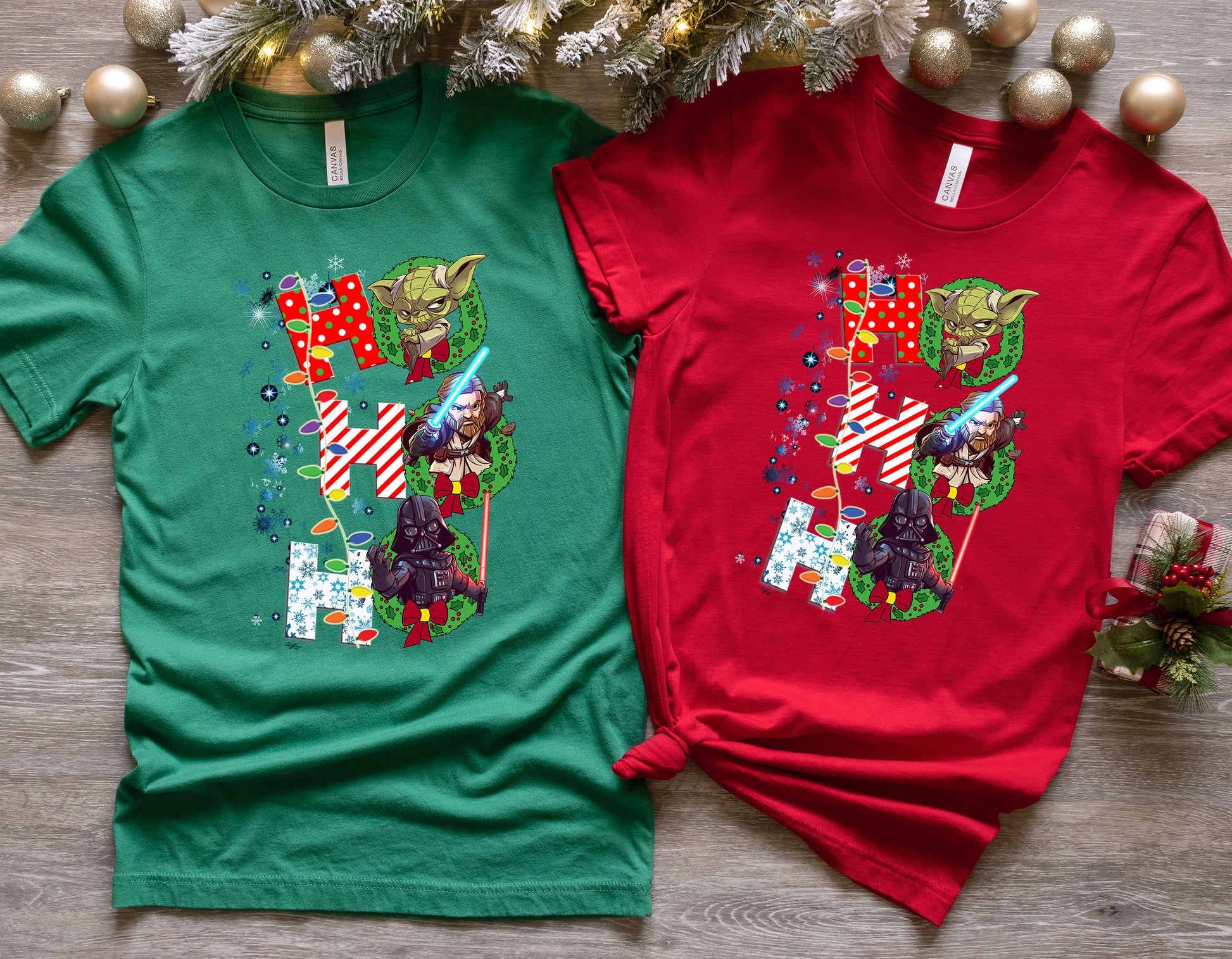 Star Wars Christmas Family Vacation Matching Shirts