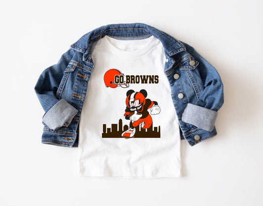 NFL Cleveland Browns Mickey football Shirt