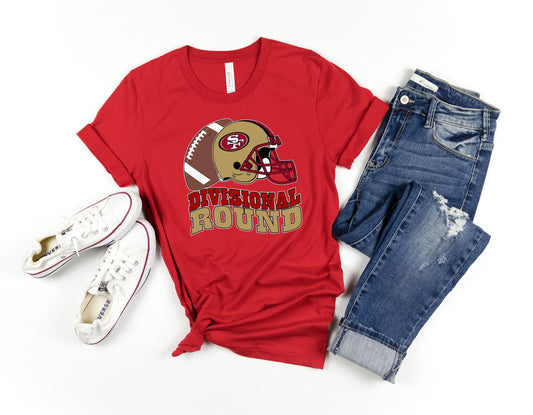 San Francisco 49ers Divisional Round american football Shirt