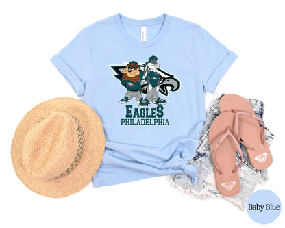 Philadelphia Eagles Looney Tunes football Shirt