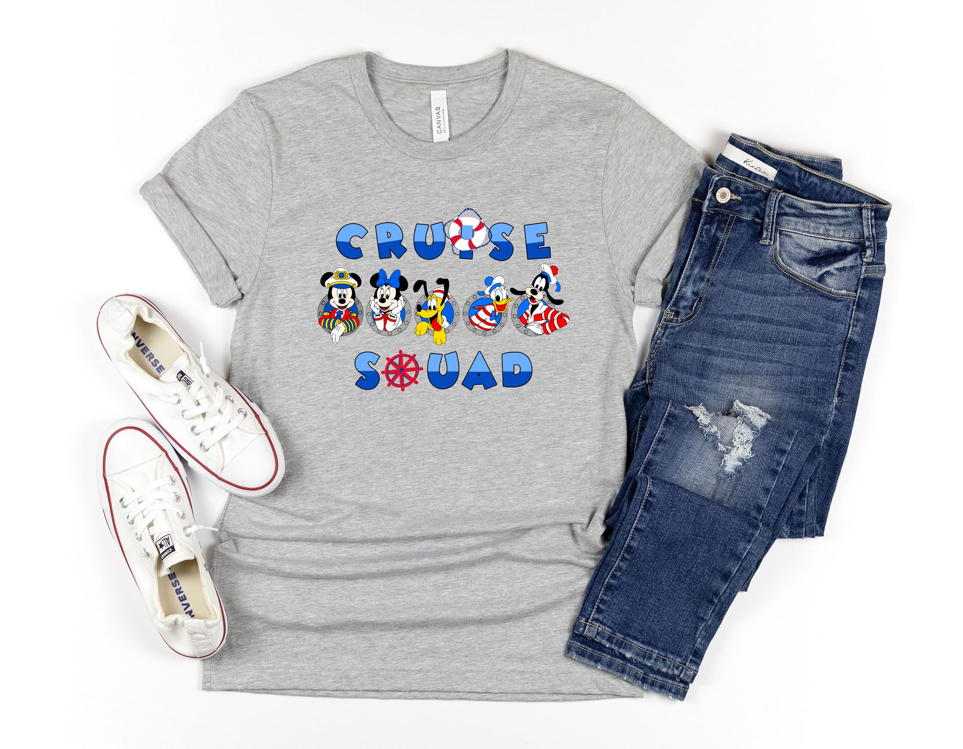 Family Disney Adventures Cruise Squad Shirts