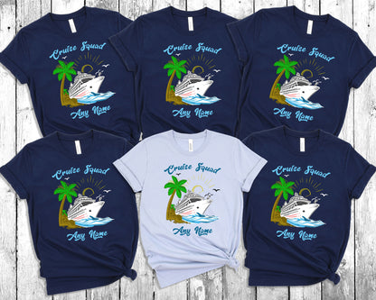 Custom Cruise Squad Group Shirts for Magic Experience