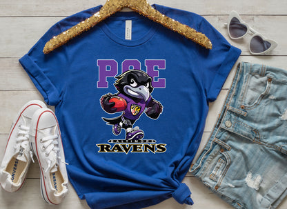 Baltimore Ravens Big Logo American football Shirt, Sport T-shirt