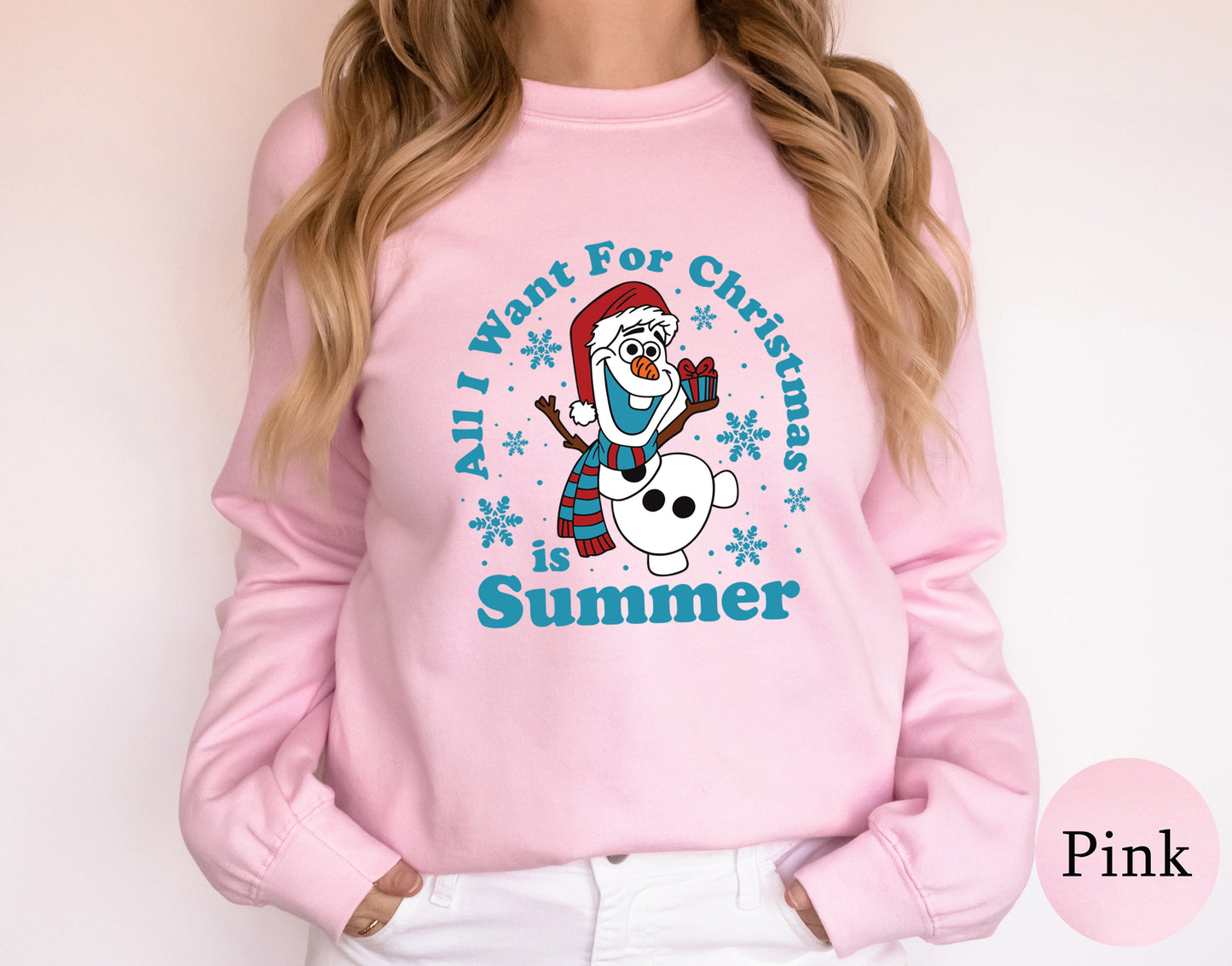 Cute Olaf Disney Frozen Sweatshirt