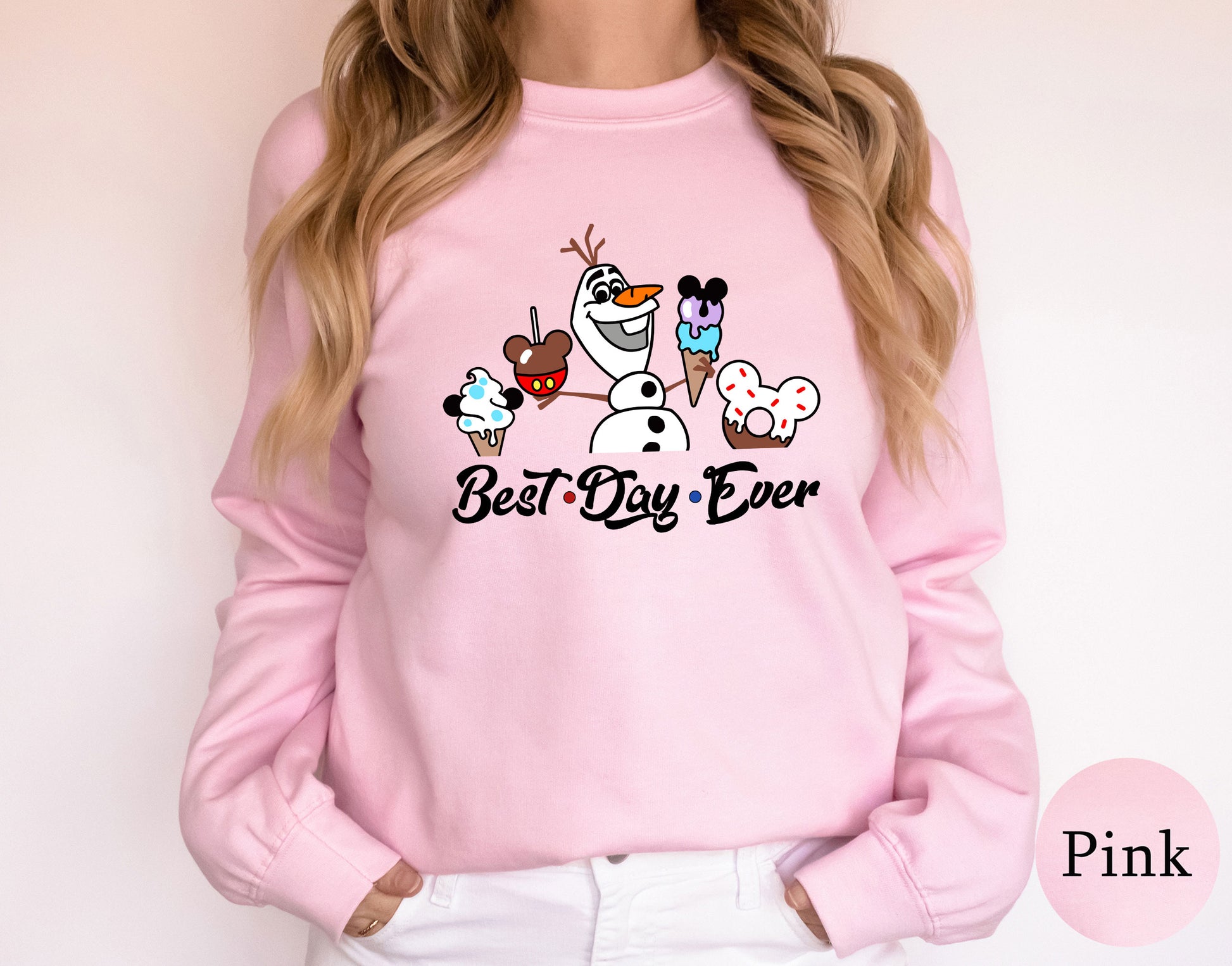 Best Day Ever Disney Trip Frozen Family Sweatshirt