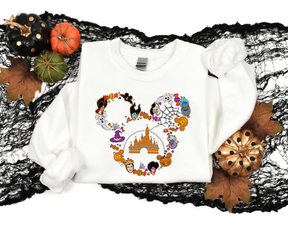 Disney Evil Princess Halloween vacation Top