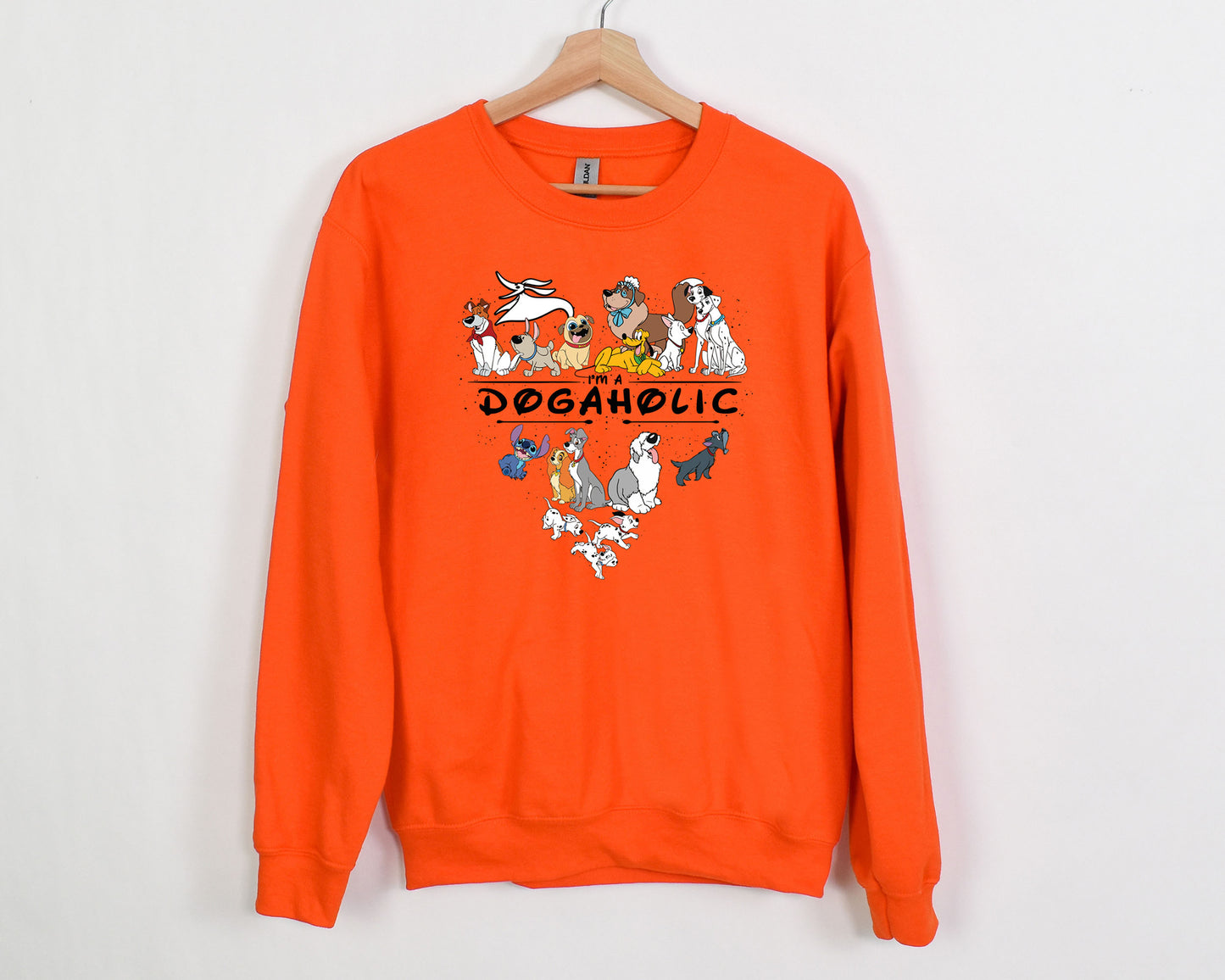 I am a Dogaholic Disney-Inspired Cute Sweatshirt