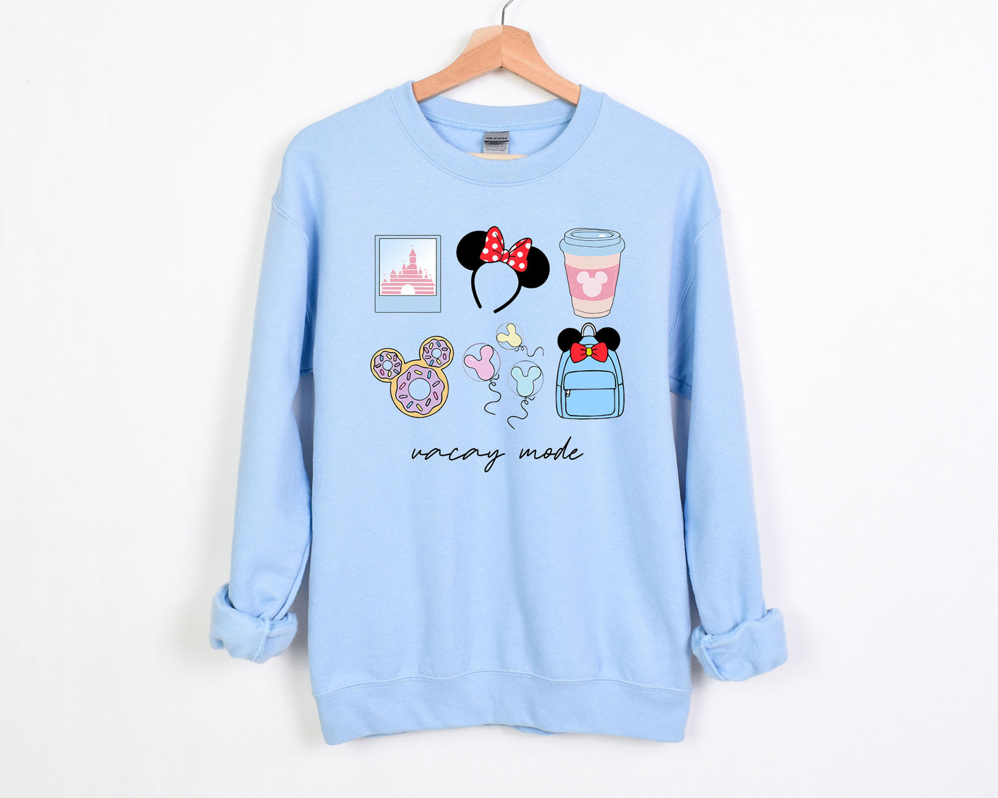 Disneyland Girls Trip Vacay Mode Sweatshirt