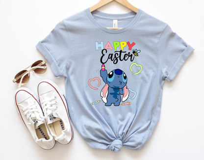 Cute Stitch Easter T Shirts