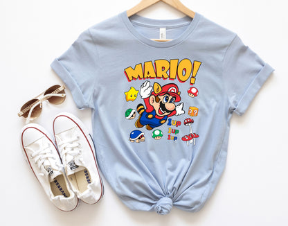 Adorable Super Mario Party Toddler Tee