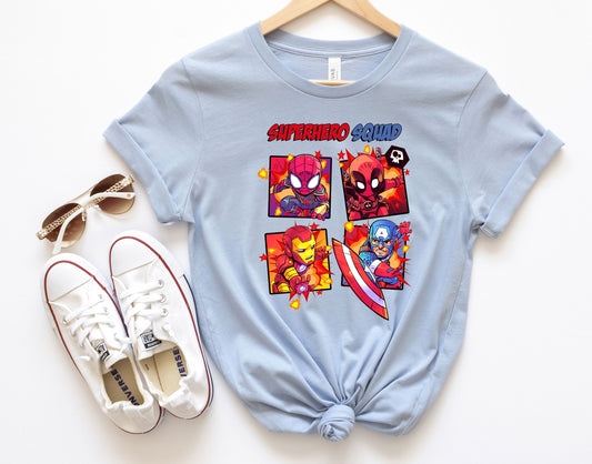 Marvel Superhero Squad Family T-Shirt