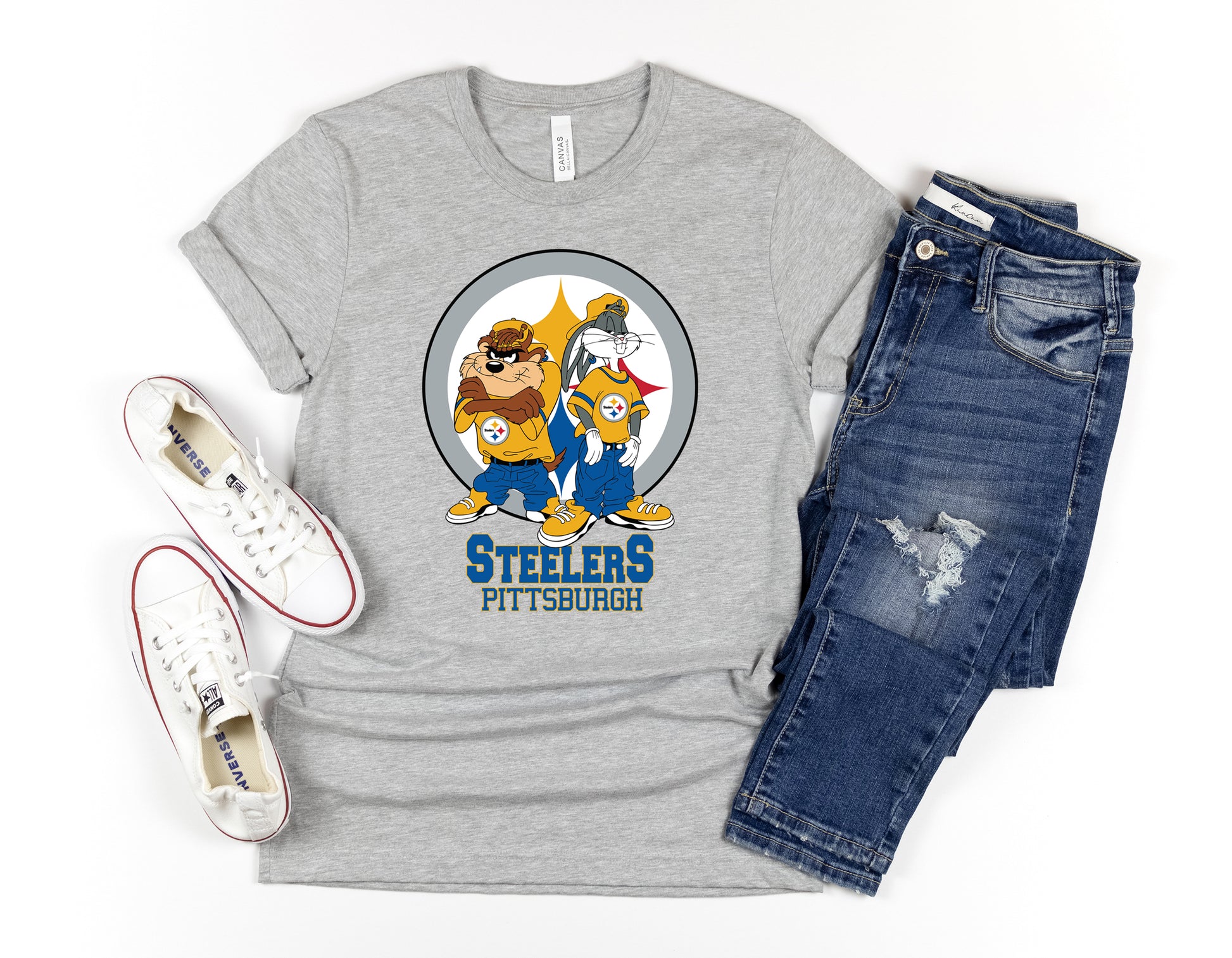 Pittsburgh Steelers Looney Tunes football Shirt