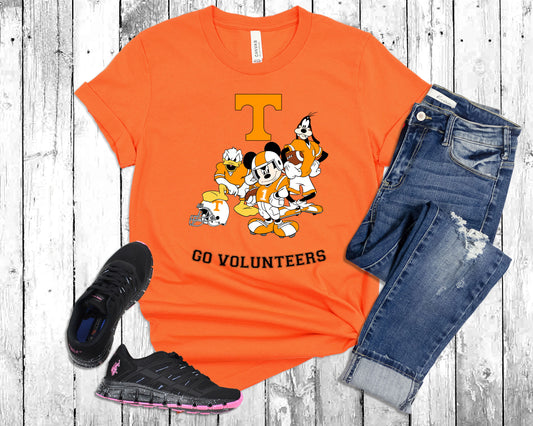 Tennessee Volunteers Disney football Shirt