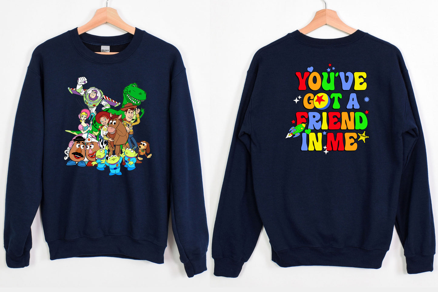 Toy Story You've Got A Friend In Me Family Sweatshirt