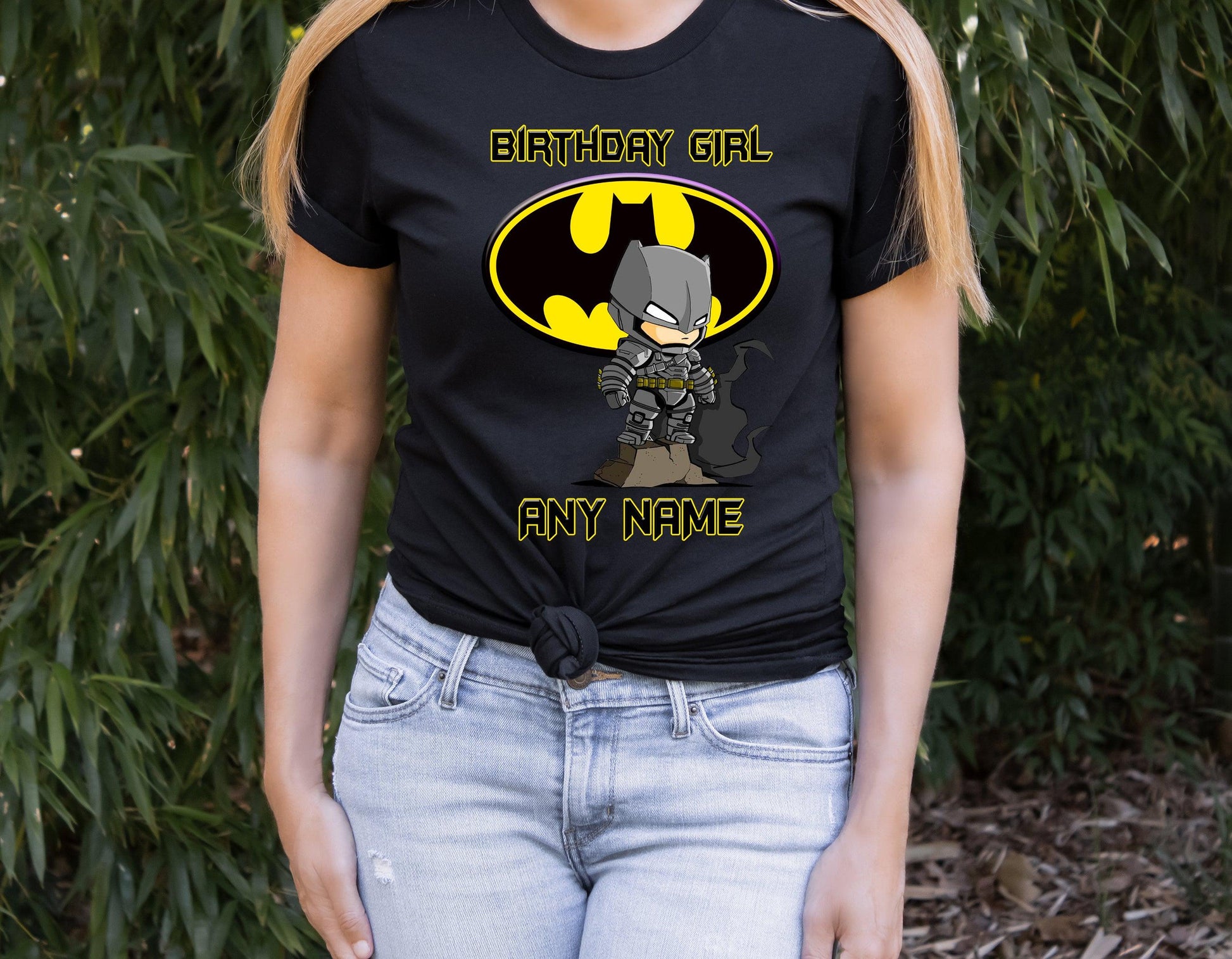 Custom Batman Birthday Shirt