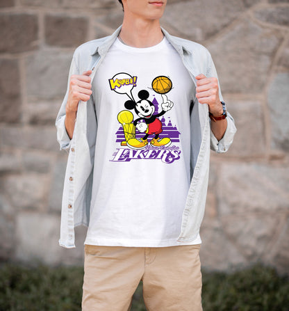 Mickey Mouse LA Lakers Champions Shirt