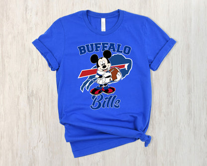 Buffalo Bills Mickey Mouse football Shirt