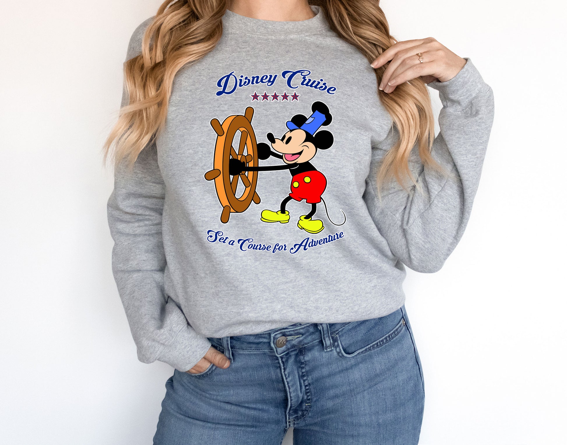 Disney Cruise Adventure Family Sweatshirts, Mickey Mouse Cruise Sweatshirt