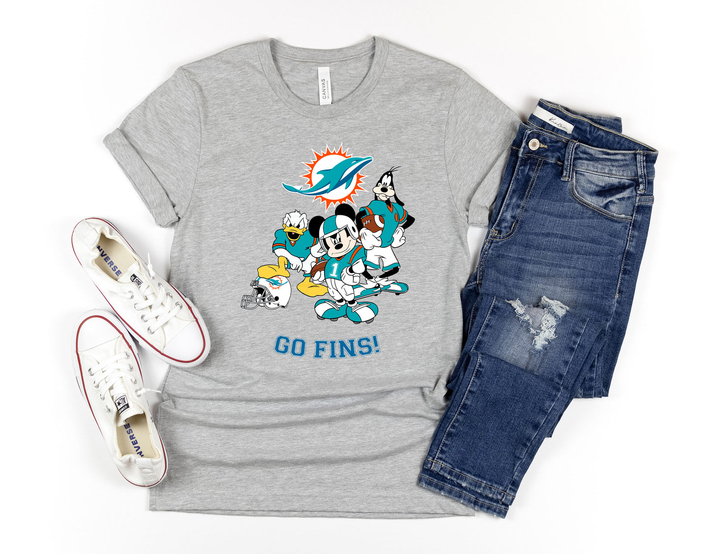 Miami Dolphins Disney Football Shirt