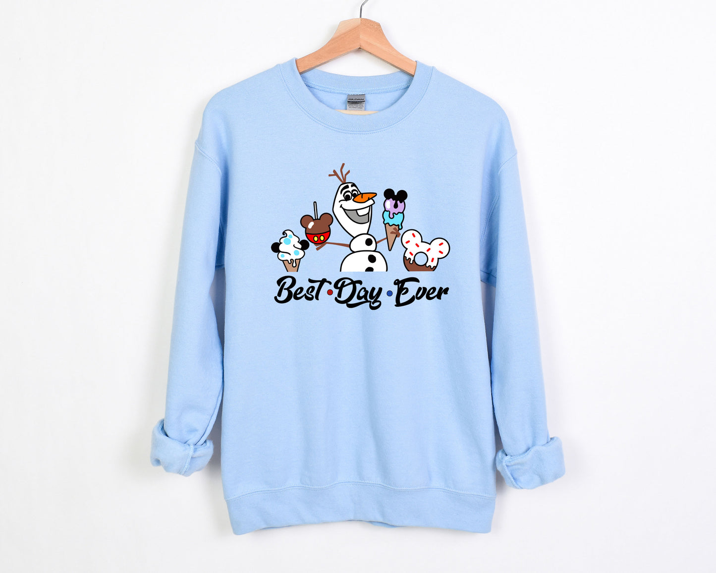 Best Day Ever Disney Trip Frozen Family Sweatshirt