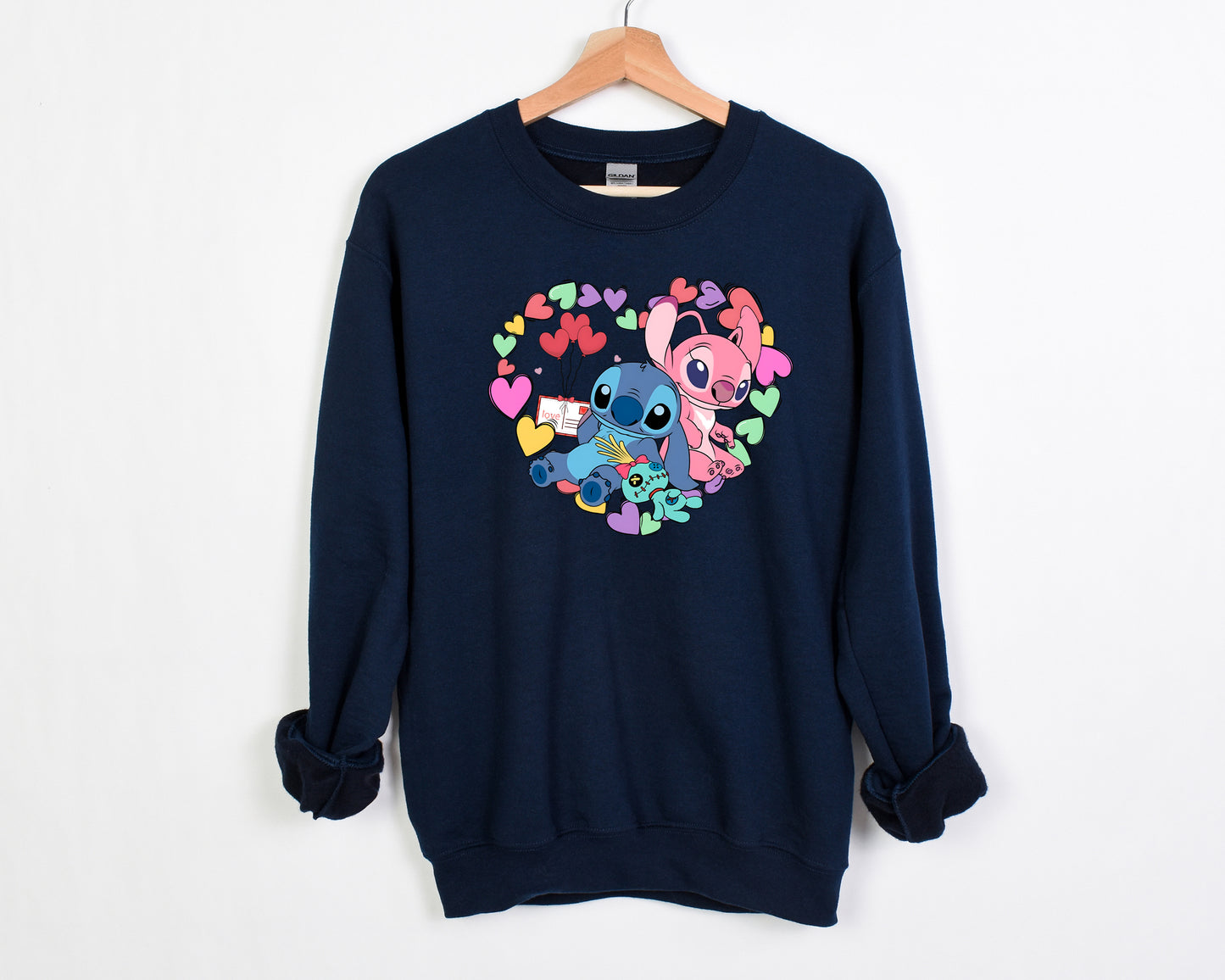 Lilo and Stitch St. Valentine's Day Sweatshirt