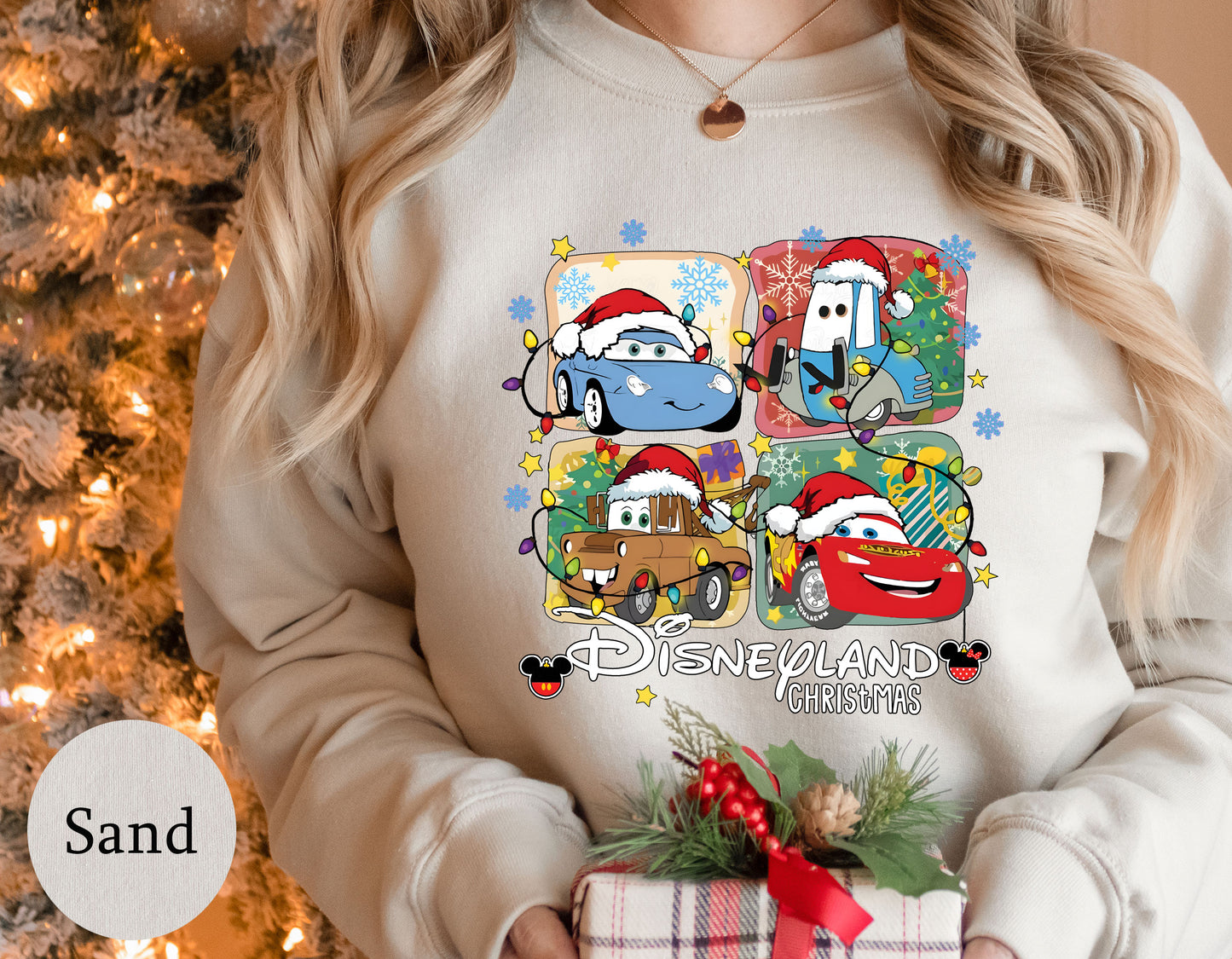 Cute Disney Cars-Inspired Family Trip Sweatshirts